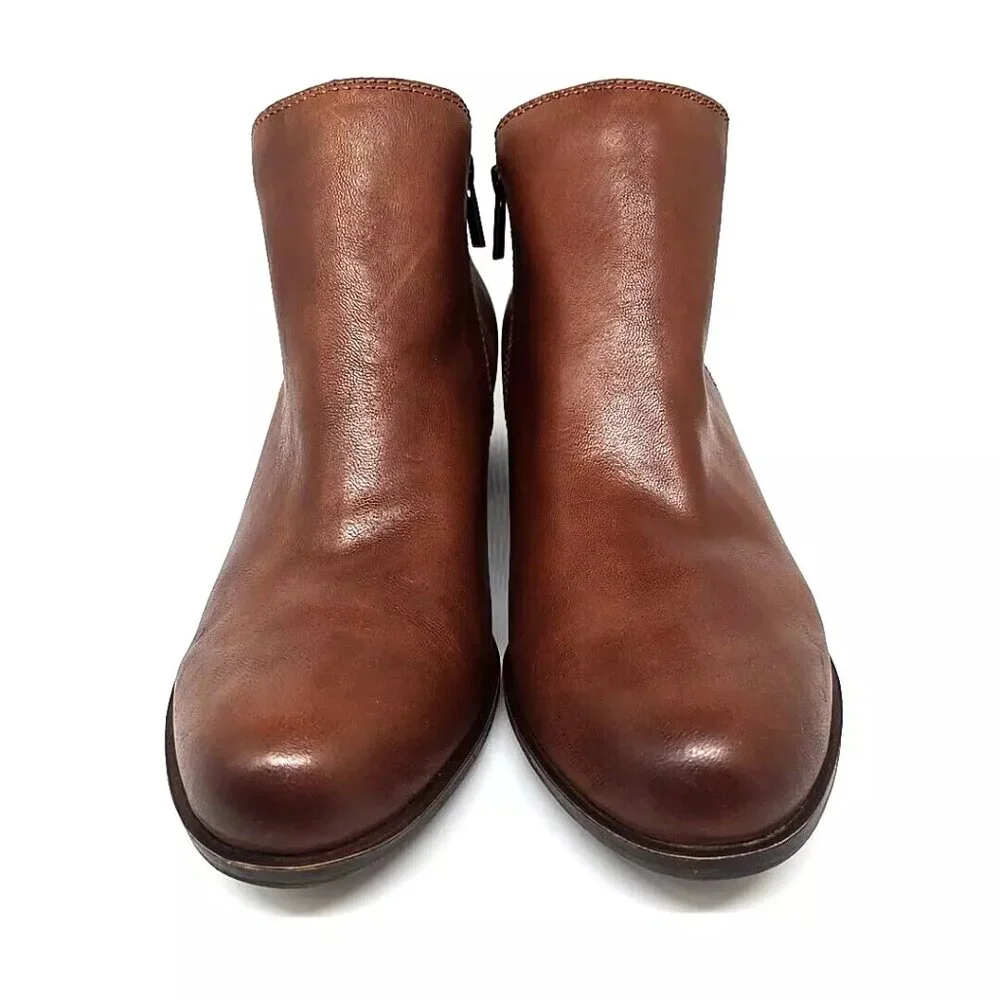 Lucky Brand Brown Ankle Boots - Picture 3 of 12